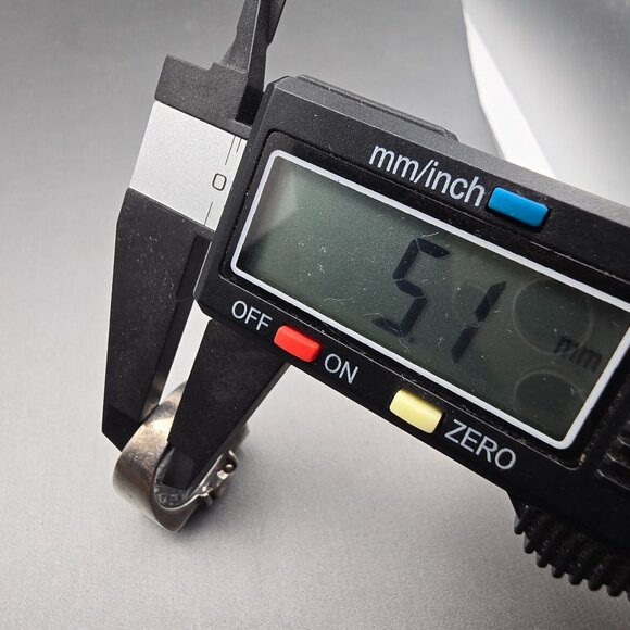 Sterling Silver 925 Black Onyx Statement Ring Size 8 Filigree Accent 8.68g - Picture 10 of 11